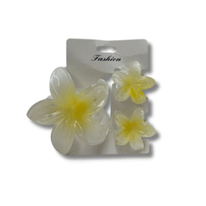 Kit com 3 Presilhas Florais